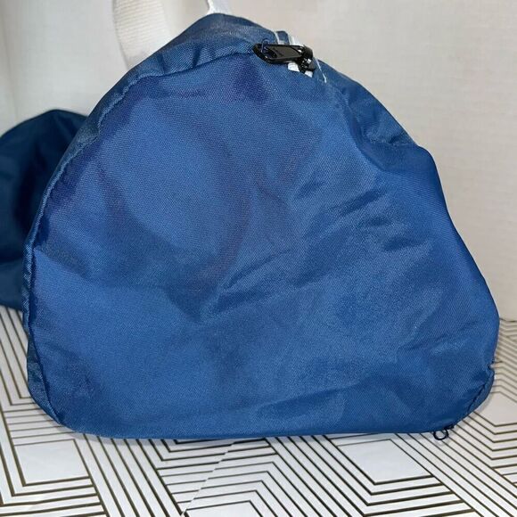 Vintage Illinois Bell Men's Duffel Bag‎ Medium Size Blue White Weekenders Travel - Picture 6 of 9